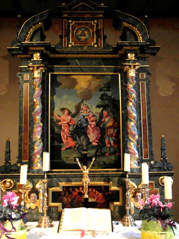Altar in Kirchfembach